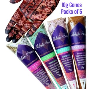 Henna Cones 10g - Packs of 5