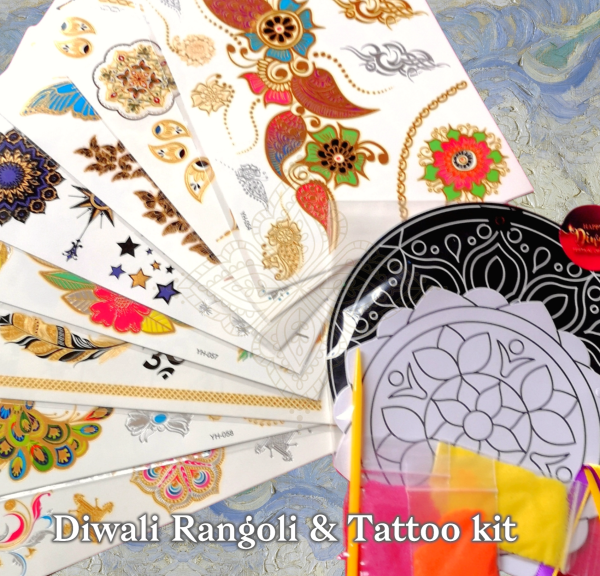 Diwali Rangoli & Tattoo Kit