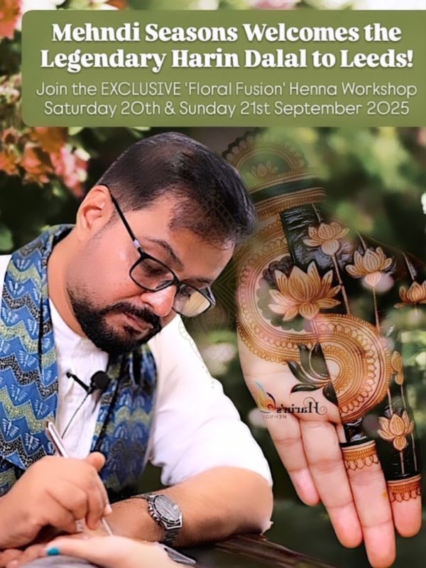 Floral Fusion with Harin Dalal - Leeds 20th & 21st September 2025