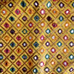 Yellow Jaipuri Mirror